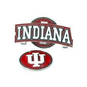  Indiana Hoosiers Slider Clip with Golf Ball Marker (Set of 