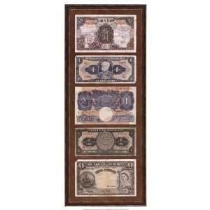  Foreign Currency Panel II   Poster by Vision studio (9x21 
