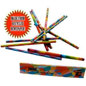   Newspaper Pencils   OBONanza Boxed Series 10 Pack   Rainbow Themed