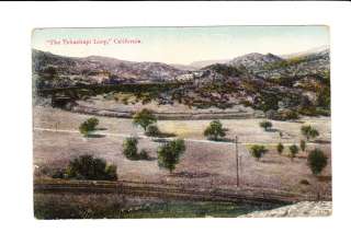 1910 The Tehschapi Loop Union Pacific Railway California Used Color 