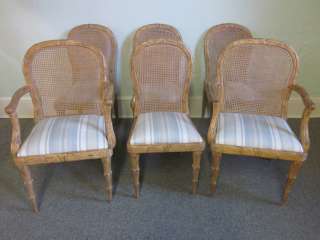 Set of 6 Italian made French Style Design Dining Chairs  