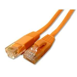  1 FT Booted CAT6 Network Patch Cable   Orange