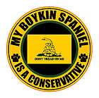 my boykin spaniel is a conservative 5 gadsden flag tea