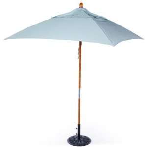   Commercial Grade Wood Patio Umbrella, Yellow Patio, Lawn & Garden