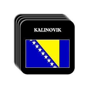 Bosnia and Herzegovina   KALINOVIK Set of 4 Mini Mousepad Coasters