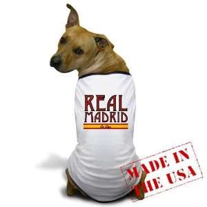  team real madrid Sports Dog T Shirt by  Pet 