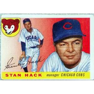  Stan Hack 1955 Topps Card #6