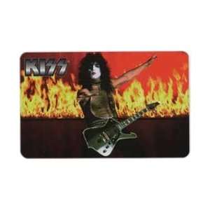  Collectible Phone Card KISS Rock & Roll Band   Paul 