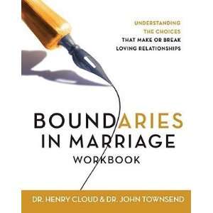  Boundaries in Marriage Workbook [BOUNDARIES IN MARRIAGE 