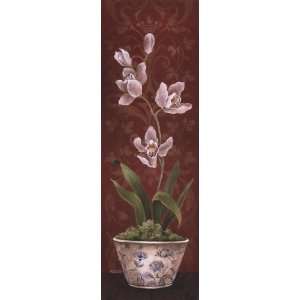 Organic Orchids I   Poster by Eugene Tava (12x36)