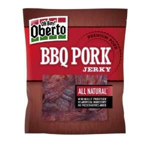 Oh Boy Oberto BBQ Pork Natural Style Jerky  Grocery 