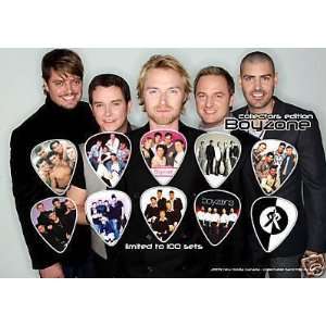  Boyzone Guitar Pick Display Limited To 100 Electronics