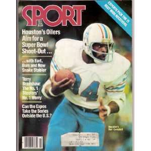  Earl Cambell (Sport Magazine) (October 1980) (Houston Oilers 