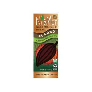 Nibmor 65% Dark Chocolate Almond Candy 2.2 oz. (Pack of 12)  