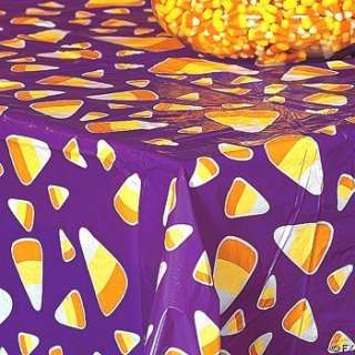Candy Corn Table Cover Tablecloth Birthday Party Events  