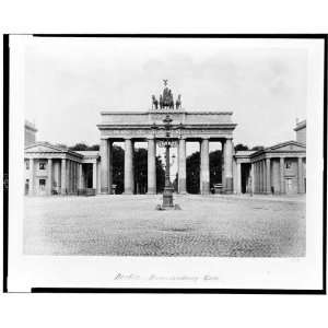  Berlin. Brandenburg Gate,Brandenburger Tor 1860s