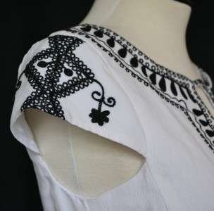 Nanette Lepore Blown Away Dress 6 UK 10 NWT $398 Embroidered White 
