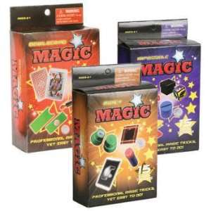  3 MAGIC TRICK BOXES. WORKS FOR ALL AGES Arts, Crafts 