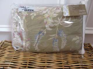 Ralph Lauren BOATHOUSE Floral 7P Queen Duvet Cover Set  