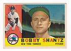 Bobby Shantz Autographed 1960 Topps  