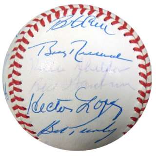 1961 NY Yankees Reunion (25 Signatures) Autographed AL Baseball Mickey 