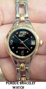 Purdue Boilermakers Fossil Ladies Cushion Watch  