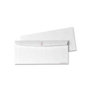  Quality Park Breast Cancer Business Envelope   White 