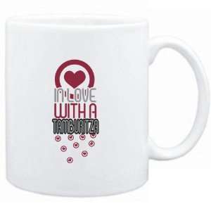   Mug White  in love with a Tamburitza  Instruments