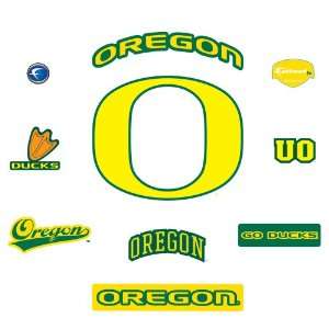   Oregon Team Logo Assortment Junior Wall Graphic