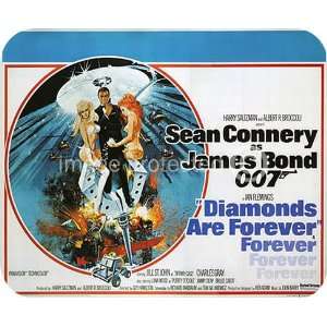  james Bond 007 Diamonds Are Forever Movie MOUSE PAD 