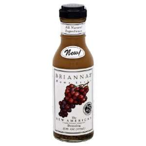 Briannas, Dressing New American, 12 Ounce (6 Pack)  