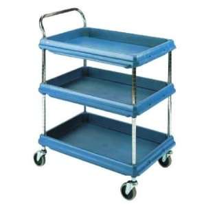   Metro BC2636 2D Utility Cart with Two Deep Ledge Shelves 38 3/4 x 27