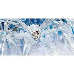 Bridal Garter sets by 24 7Accessories White Blue