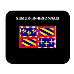   (France Region)   SEMUR EN BRIONNAIS Mouse Pad 