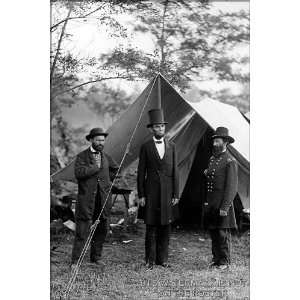   with Allan Pinkerton and General John A. McClernand   24x36 Poster