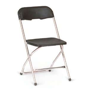  McCourt 61020 Series 5 Stackable Folding Chair   Black on 