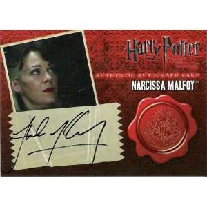   Hallows Helen Mccrory As Narcissa Malfoy Autograph 