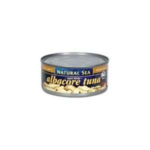 Natural Sea Tuna White Albacore Tuna No Salt ( 24 x 6 OZ 
