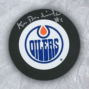  Ken Broderick Edmonton Oilers Autographed/Hand Signed 