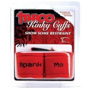  TABOO KINKY CUFFS SPANK ME