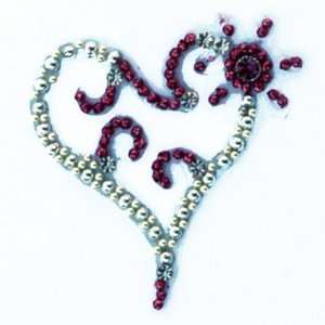  Broken Heart Crystal Sticker   Jewelry Collection By Mark 