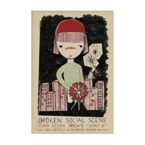  BROKEN SOCIAL SCENE   Limited Edition Concert Poster   by 