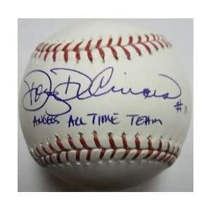  MLBPAA Doug DeCinces Angels All Time Team Autographed 