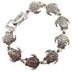   Tn Beach Vacation Swimming Turtle Sea Life Magnetic Clasp Bracelet