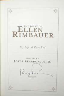 Diary Ellen Rimbauer signed Ridley Pearson Stephen King 9780786868018 