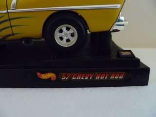 Hot Wheels Collectibles ’57 Chevy Hot Rod Car   Sweet  