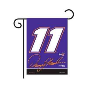  Denny Hamlin FedEx NASCAR Garden Flag