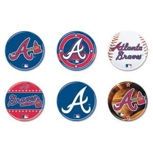  Atlanta Braves Button Set