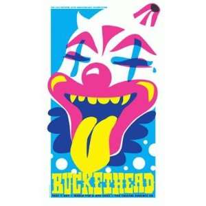  Buckethead Boulder Concert Poster Stiles VARIANT