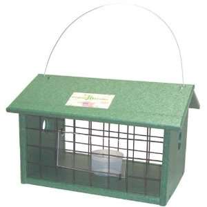 Meal Worm Jail Bird Feeder   Recycled Plastic, w/Side Entrance Holes 